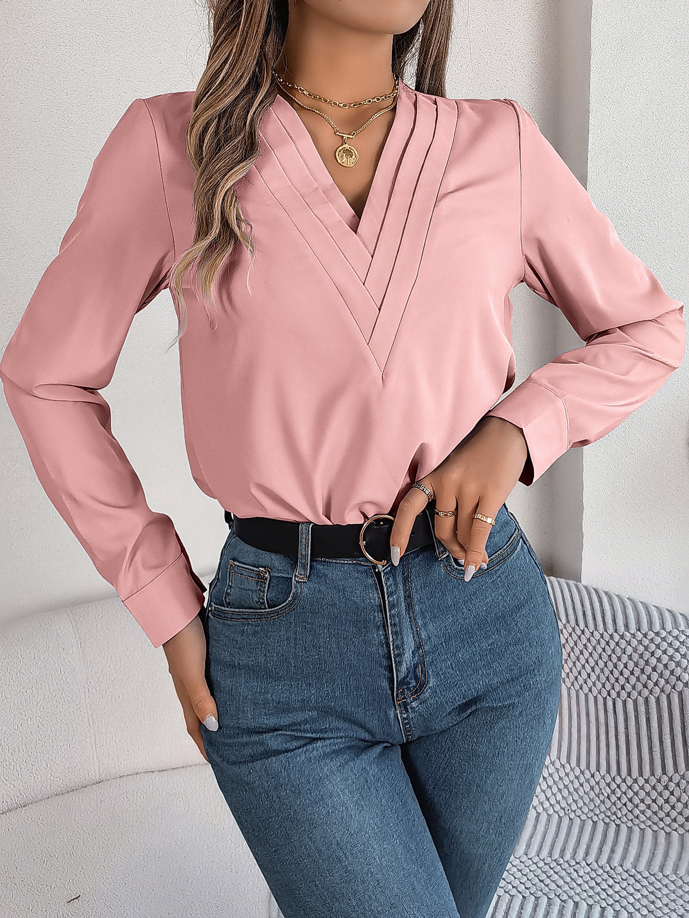 Pulls En V Douce