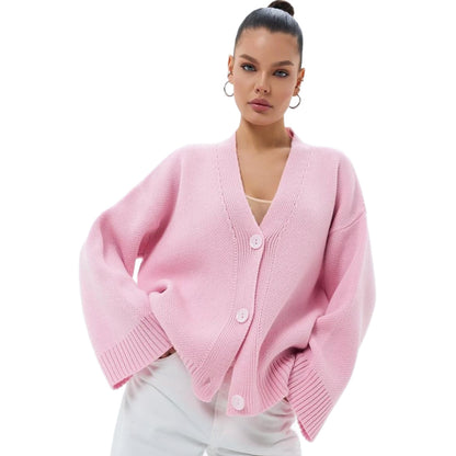 Cardigan épais en tricot