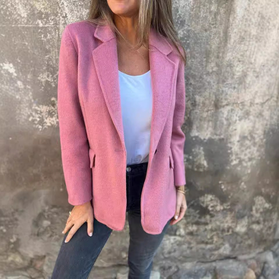 Blazer Court Femme