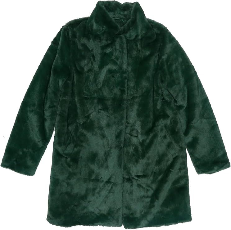 Manteau Femme Mi-Long en Fausse Fourrure