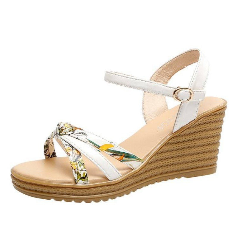Sandales Compensées Femme