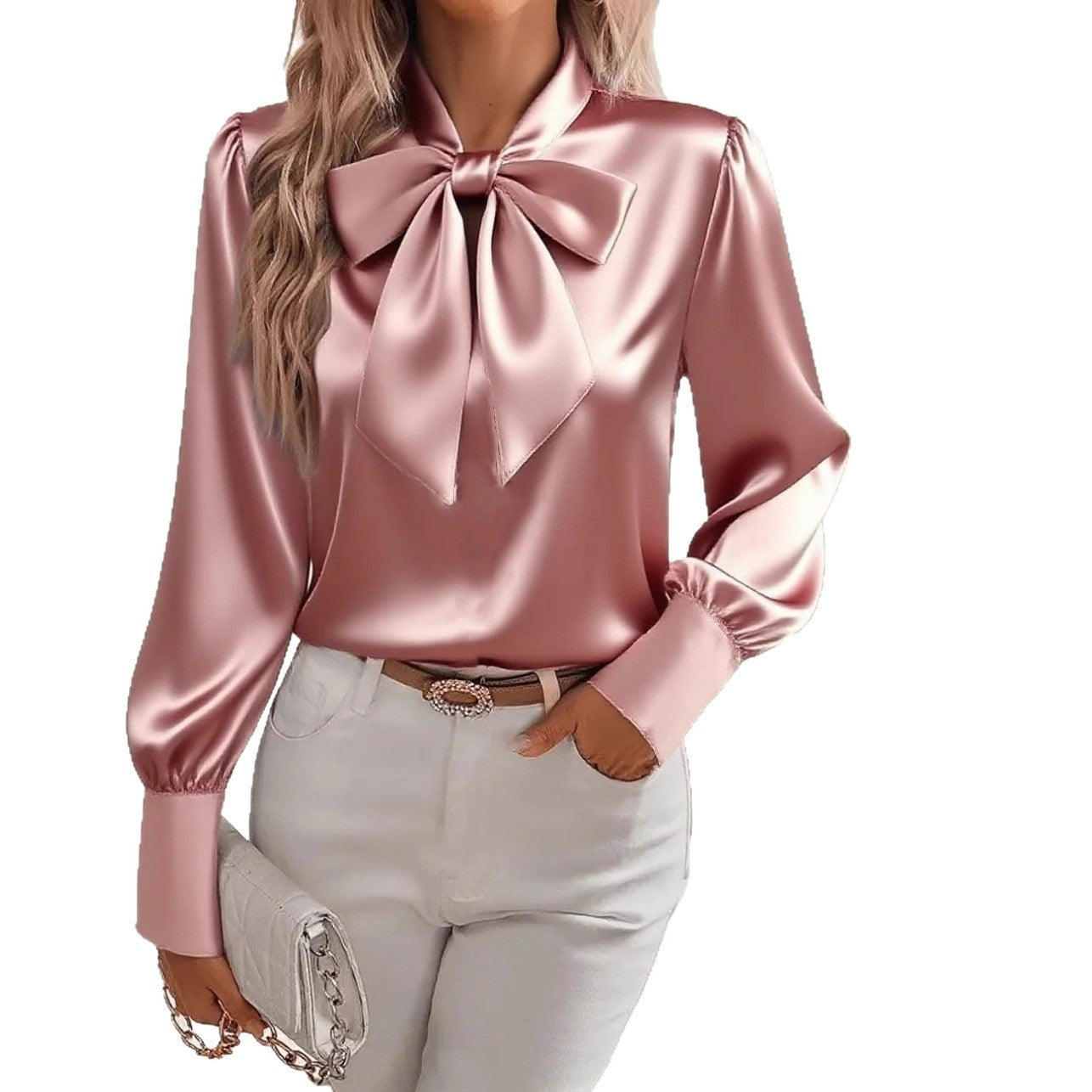 Blouse Nœud Papillon Élégante