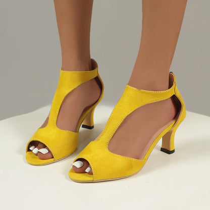 Sandales à Talons Confort