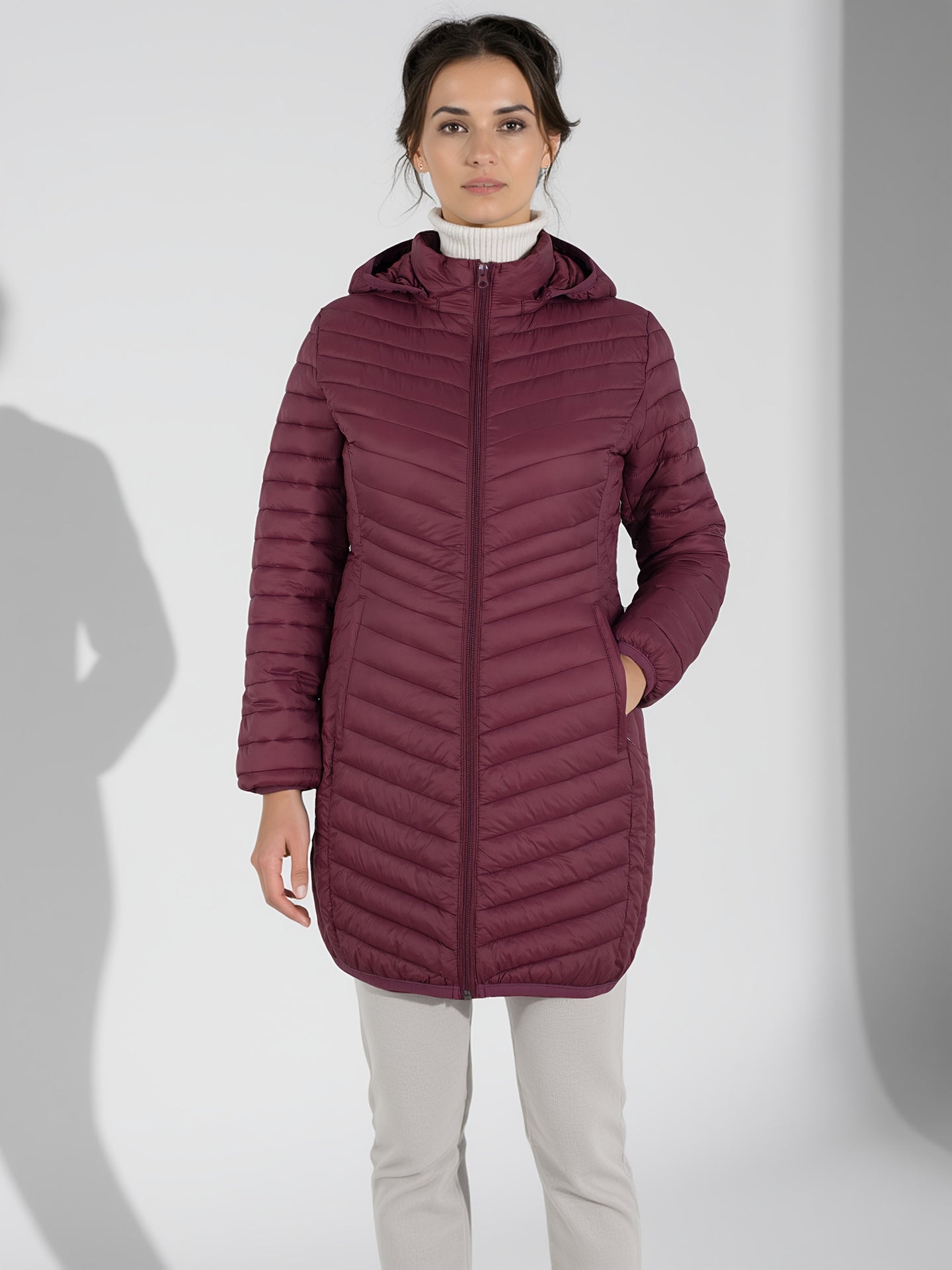 Veste Matelassée Femme Hiver