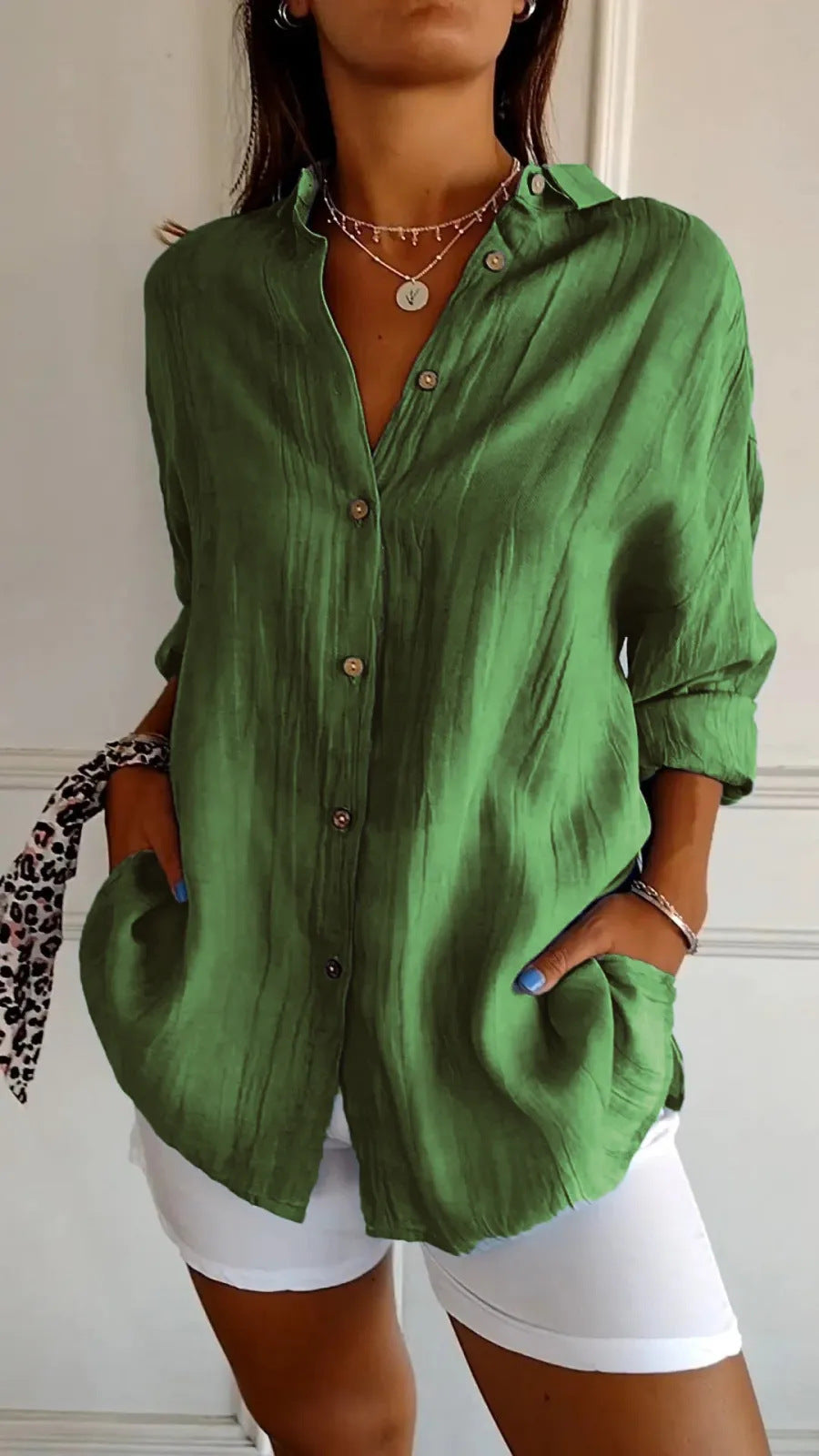 Chemise à col