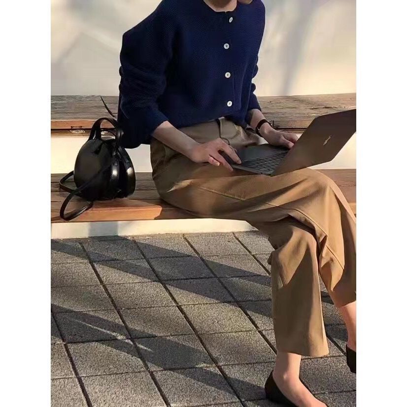 Cardigan court en maille douce