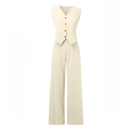 Ensemble Gilet Pantalon Femme Chic