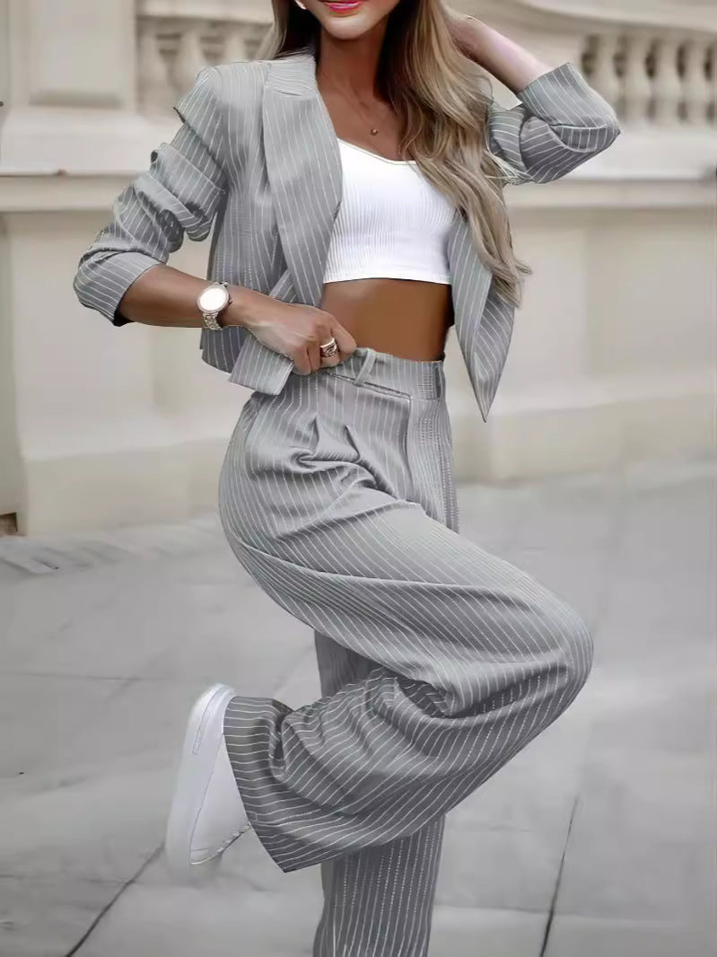 Ensemble à rayures