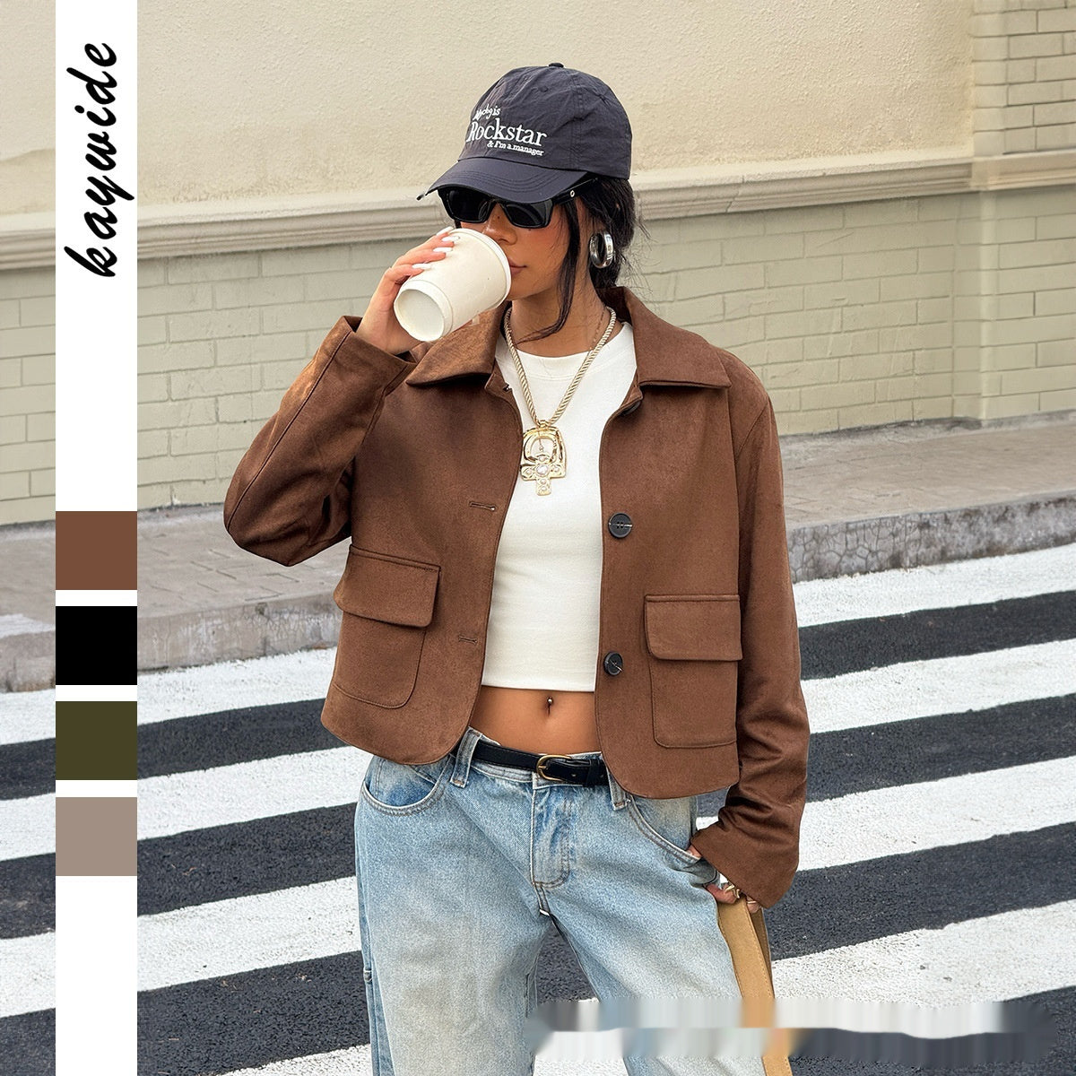 Veste  polyvalente, décontractée et ample