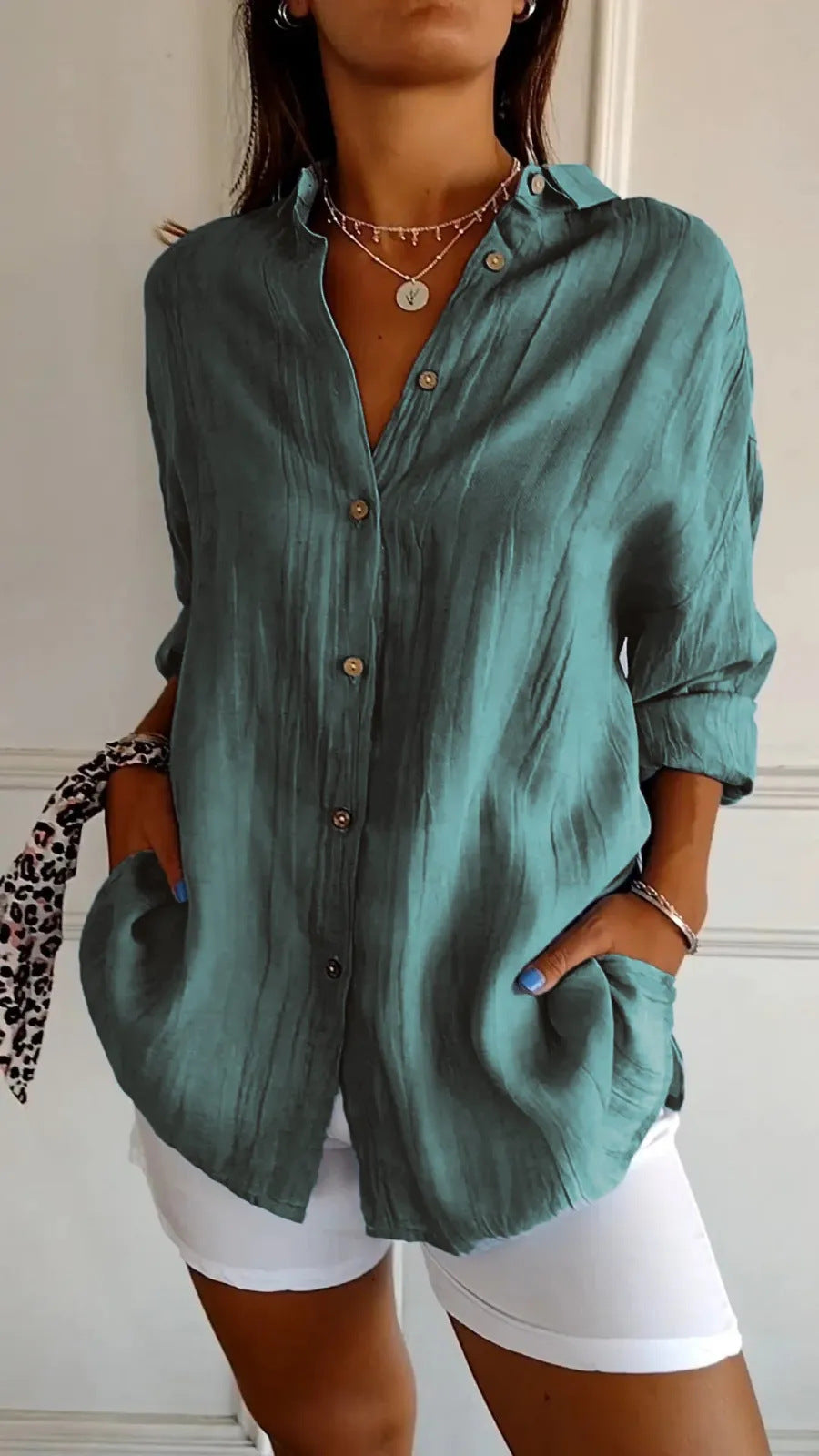 Chemise à col