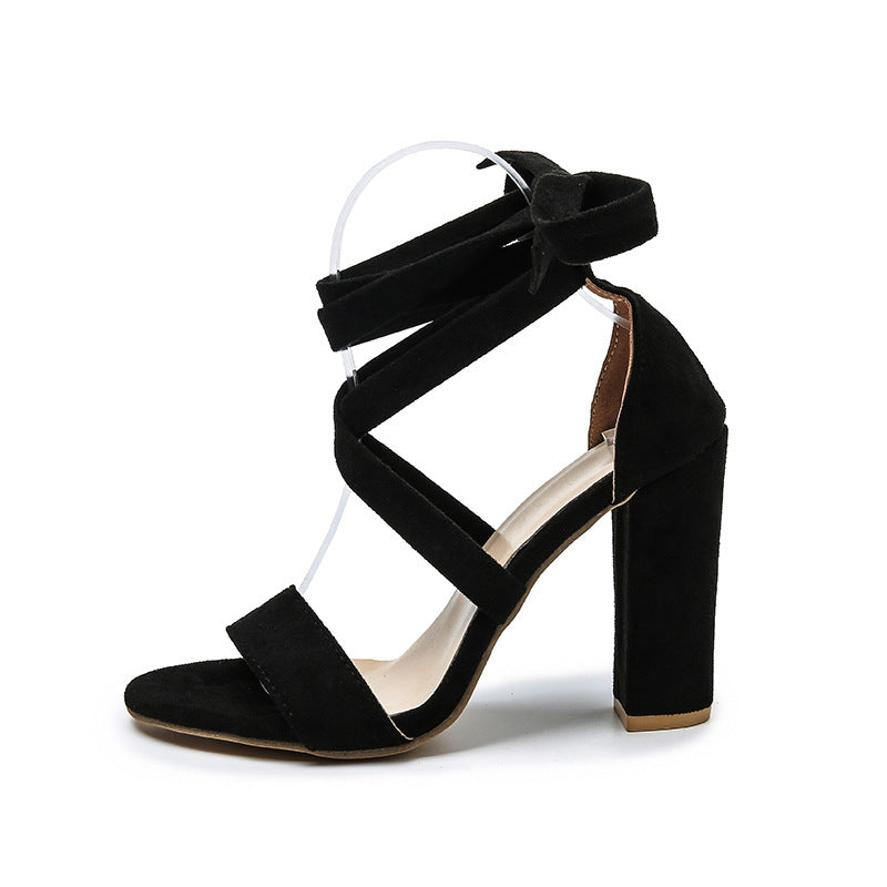 Sandales à talons hauts