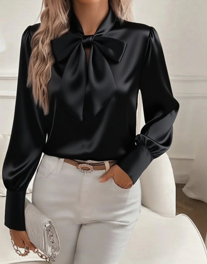 Blouse Nœud Papillon Élégante