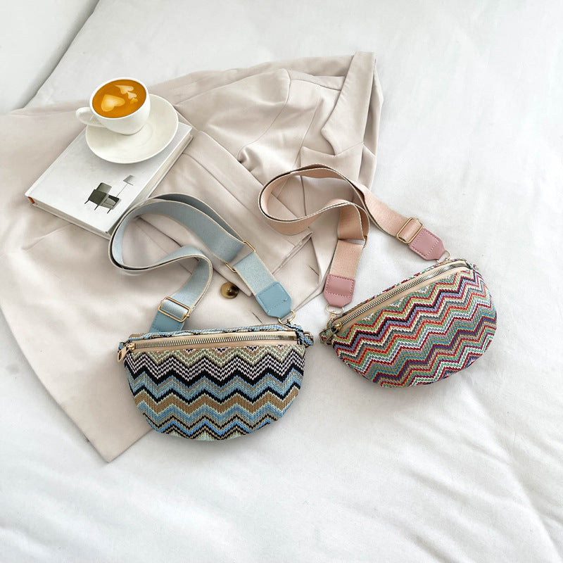 Sac Bandoulière Zigzag