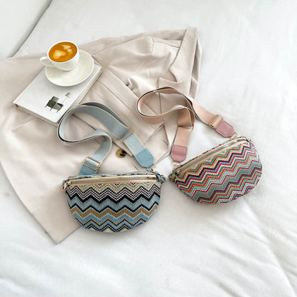 Sac Bandoulière Zigzag