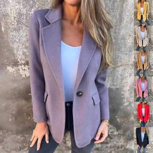 Blazer Court Femme