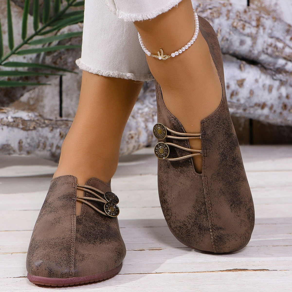 Sandales Bout Carré Femme
