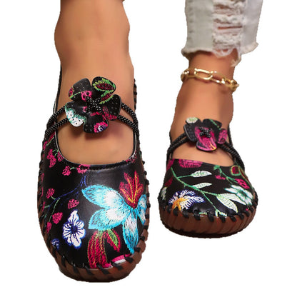 Chaussures Ethniques Brodées