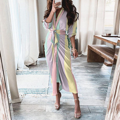 Robe à manches longues