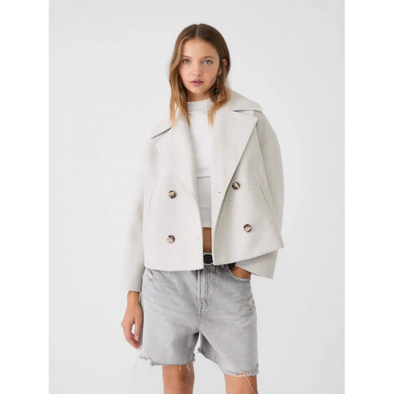 Veste blazer à double boutonnage