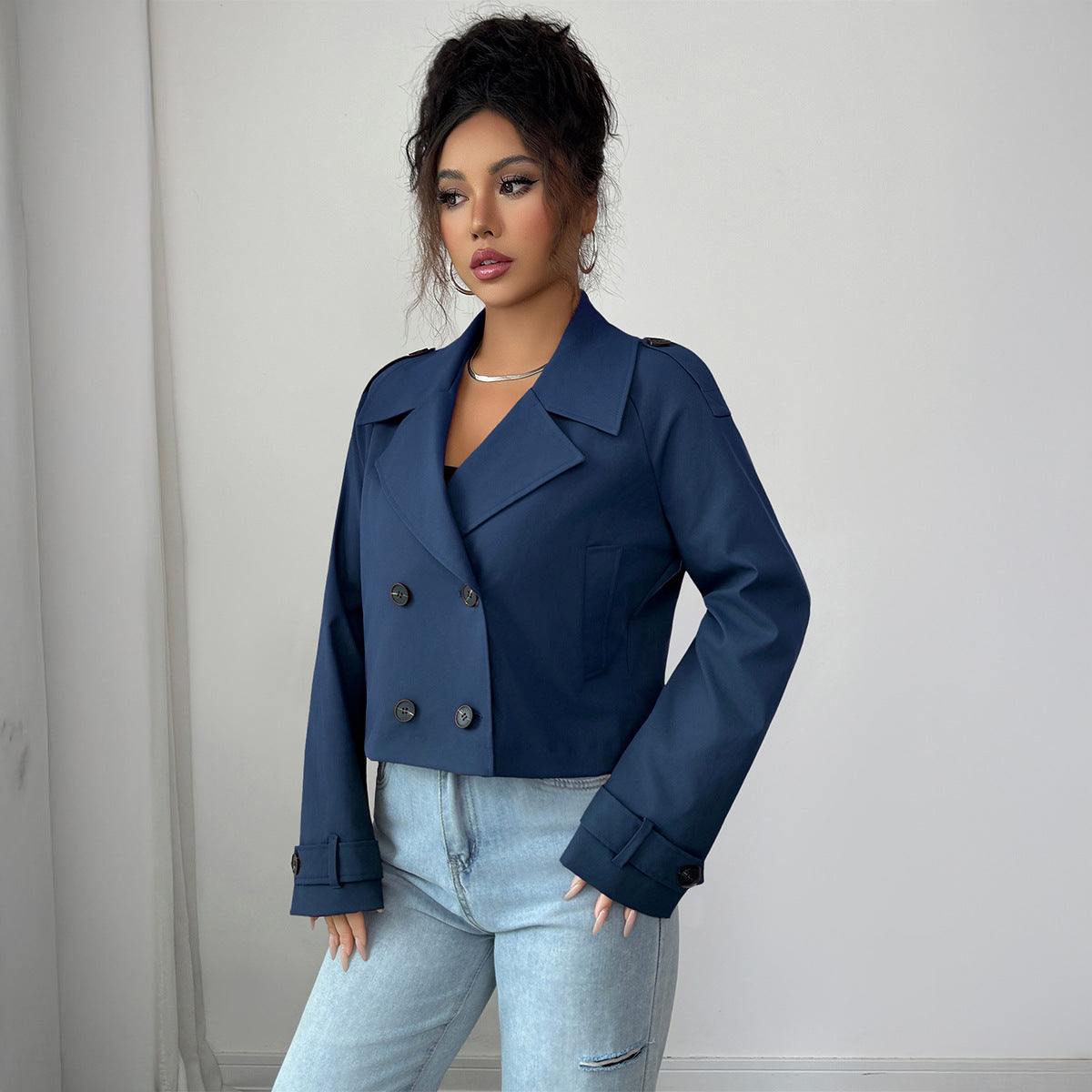 Veste sans manches minimaliste décontracté