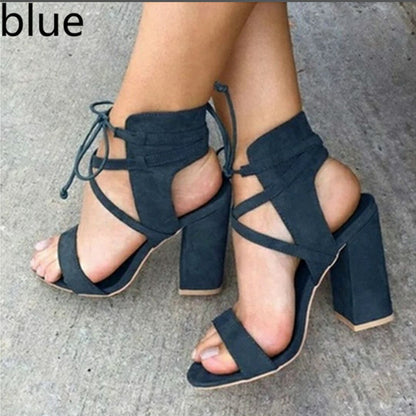 Sandales à talons hauts