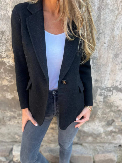 Blazer Court Femme