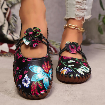 Chaussures Ethniques Brodées