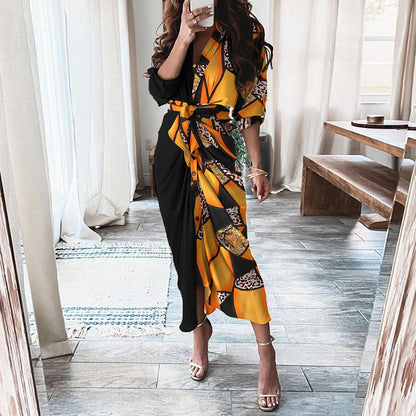 Robe à manches longues