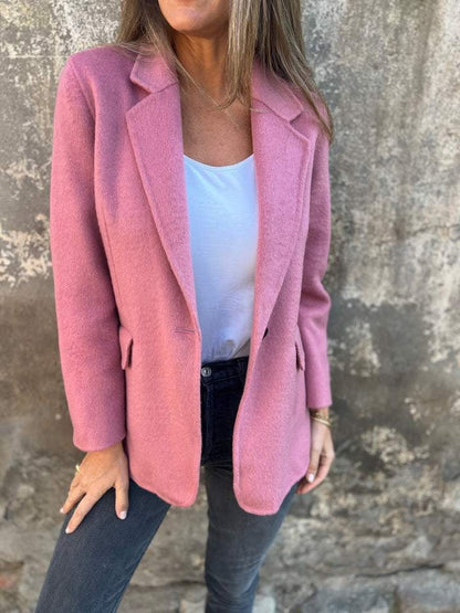 Blazer Court Femme