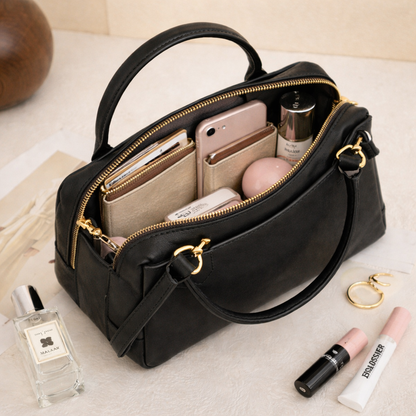 Sac à bandoulière décontracté à fermeture éclair pour femmes