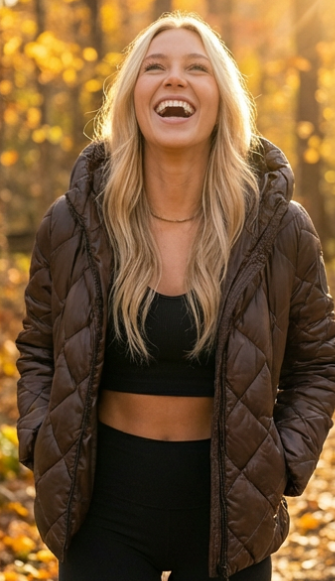 Doudoune Courte Femme Matelassée – Chaude, Légère & Stylée