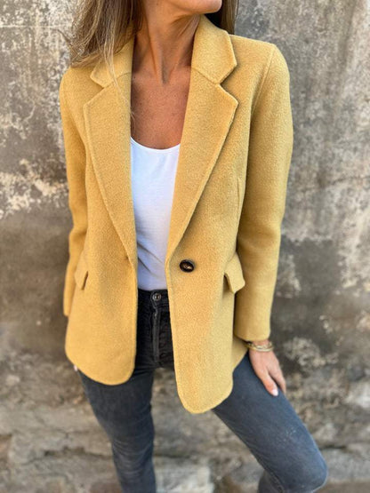 Blazer Court Femme