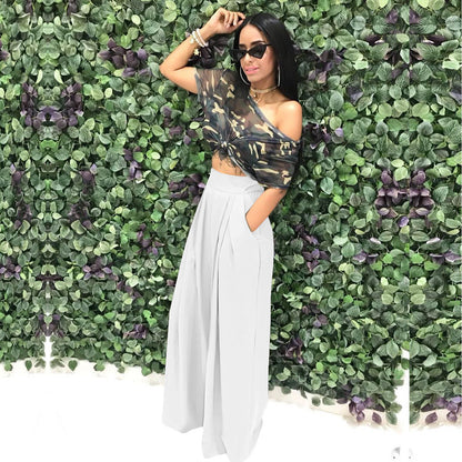 Fashion Personality Flared Trousers Wide-leg Casual Wide-leg Pants
