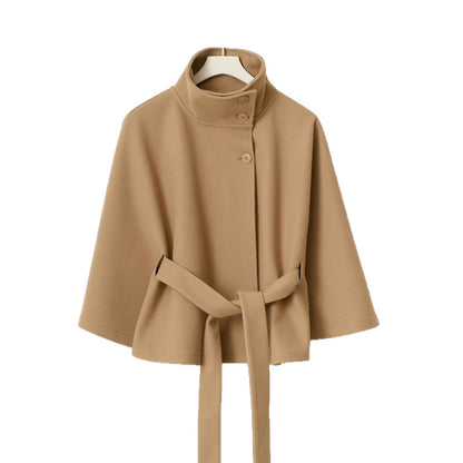 Veste Trench Femme – Col Montant & Coupe Élégante
