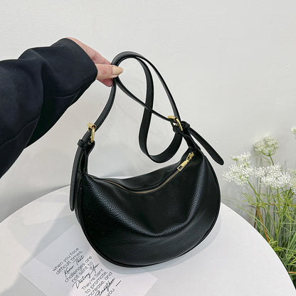 Sac à bandoulière en cuir souple