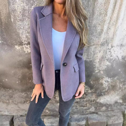Blazer Court Femme