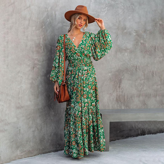 robe longue au charme
