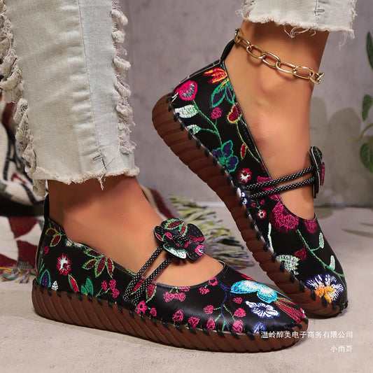 Chaussures Ethniques Brodées