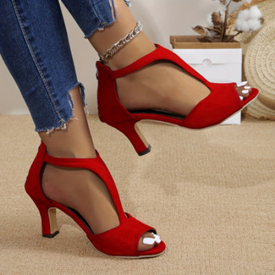 Sandales à Talons Confort