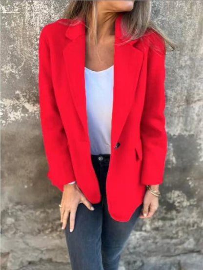 Blazer Court Femme