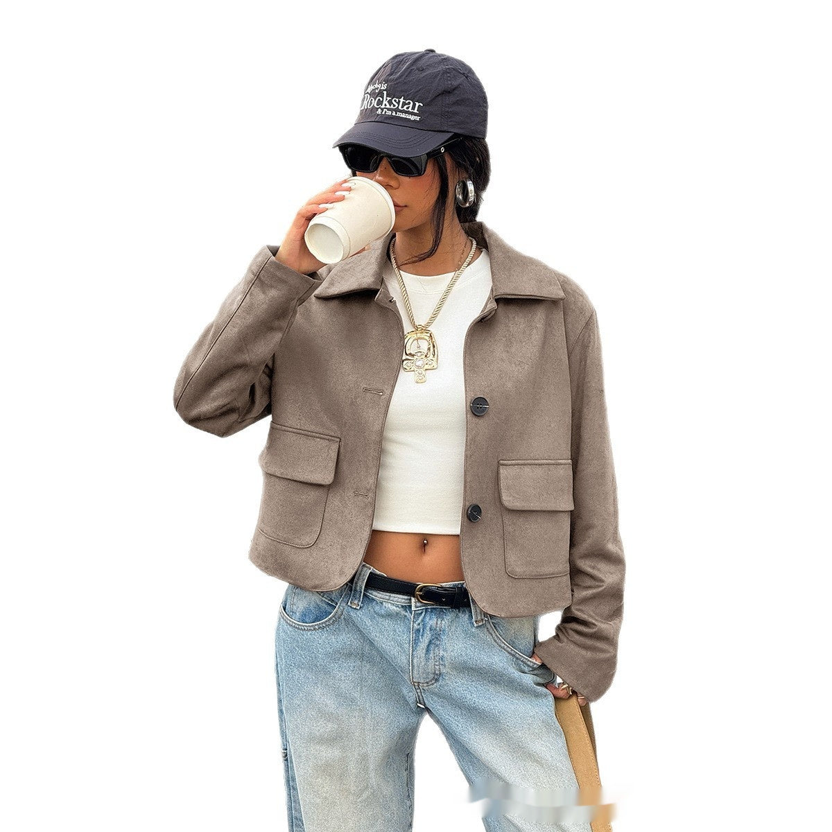 Veste  polyvalente, décontractée et ample